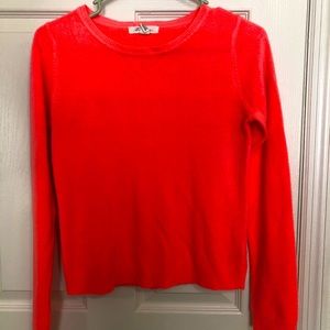 Lightweight coral sweater size small